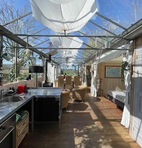 Ferienhaus Vrijstaande Glamping De Kas Hank