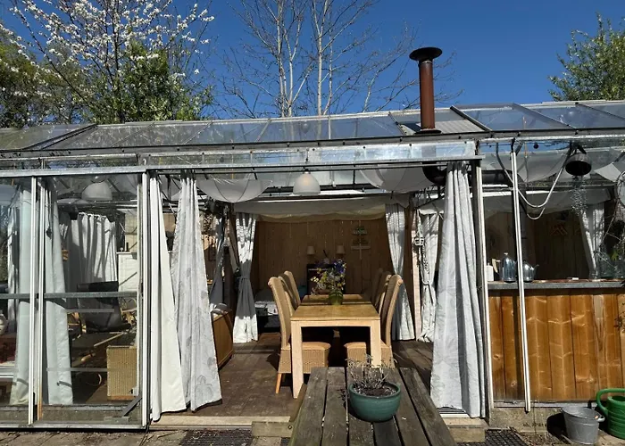 Vrijstaande Glamping De Kas Ferienhaus Hank